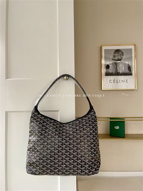 goyard black hobo|goyard bohemian black.